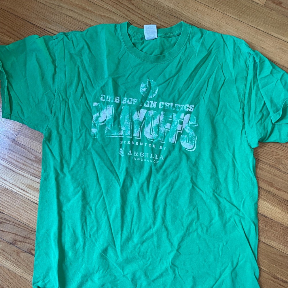 Celtics playoff shirt